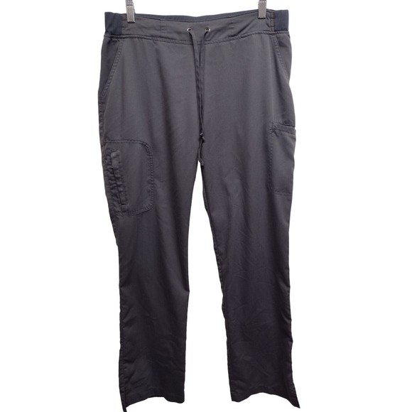 Grey's Anatomy Signature 3 Pocket Straight Leg Cargo Scrub Pant Grey Medium - Picture 1 of 16
